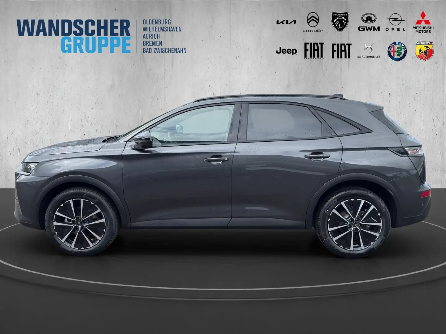 DS Automobiles DS 7 1.5 BlueHDi 130 FAP Pallas +Kam.+LED+SHZ Grau - 2