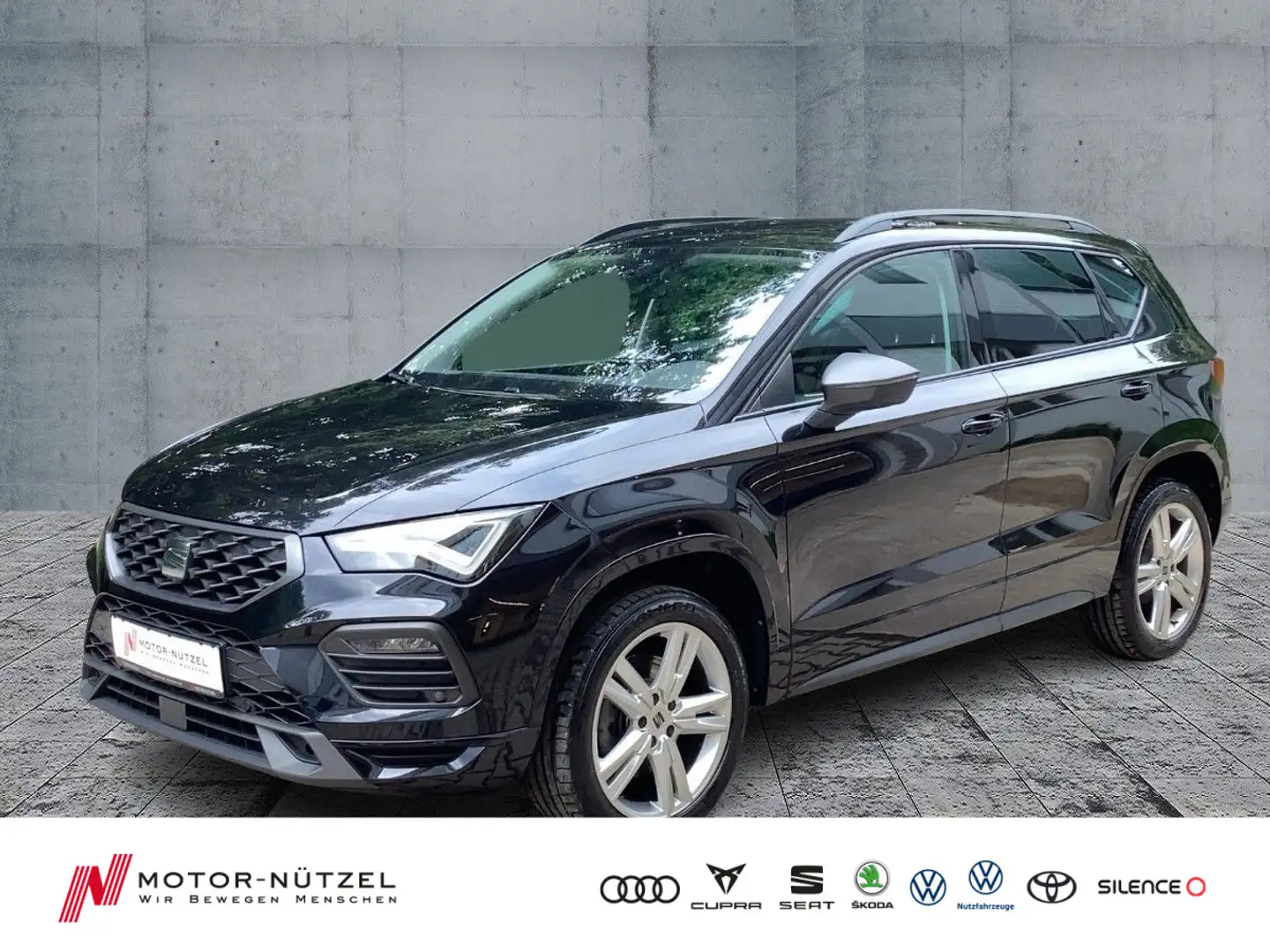 SEAT Ateca 2.0 TDI DSG FR-LINE LED+NAVI+AHK+BEATS+SHZ Schwarz - 1