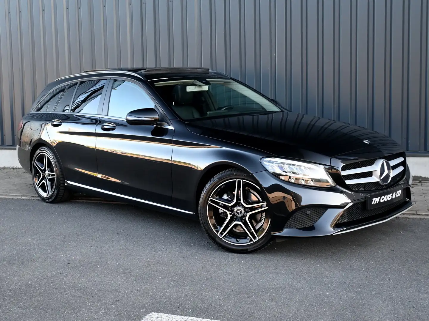 Mercedes-Benz C 200 C200i automaat /Facelift, Pano, LED, Cam, Carplay Noir - 1