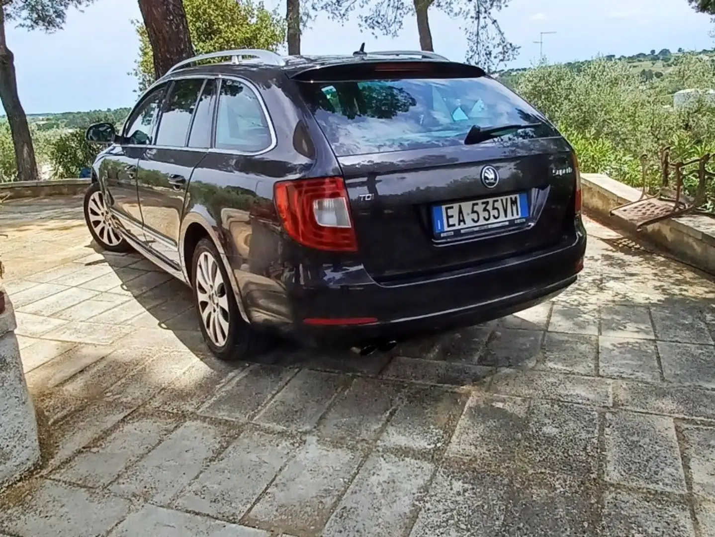 Skoda Superb Superb Wagon 2.0 tdi Elegance Marrone - 2