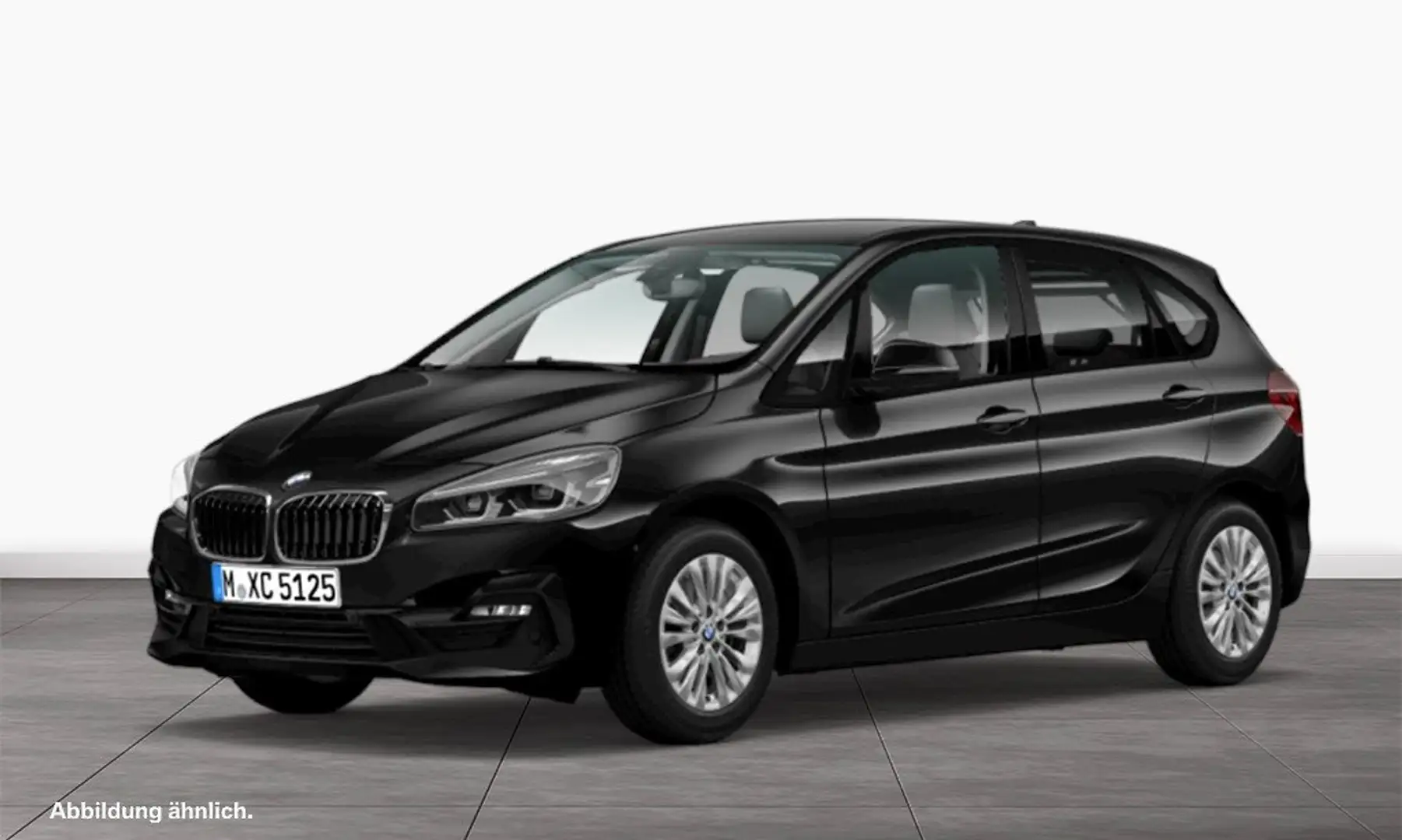 BMW 218 d Active Tourer Sport Line HiFi DAB LED RFK Schwarz - 1