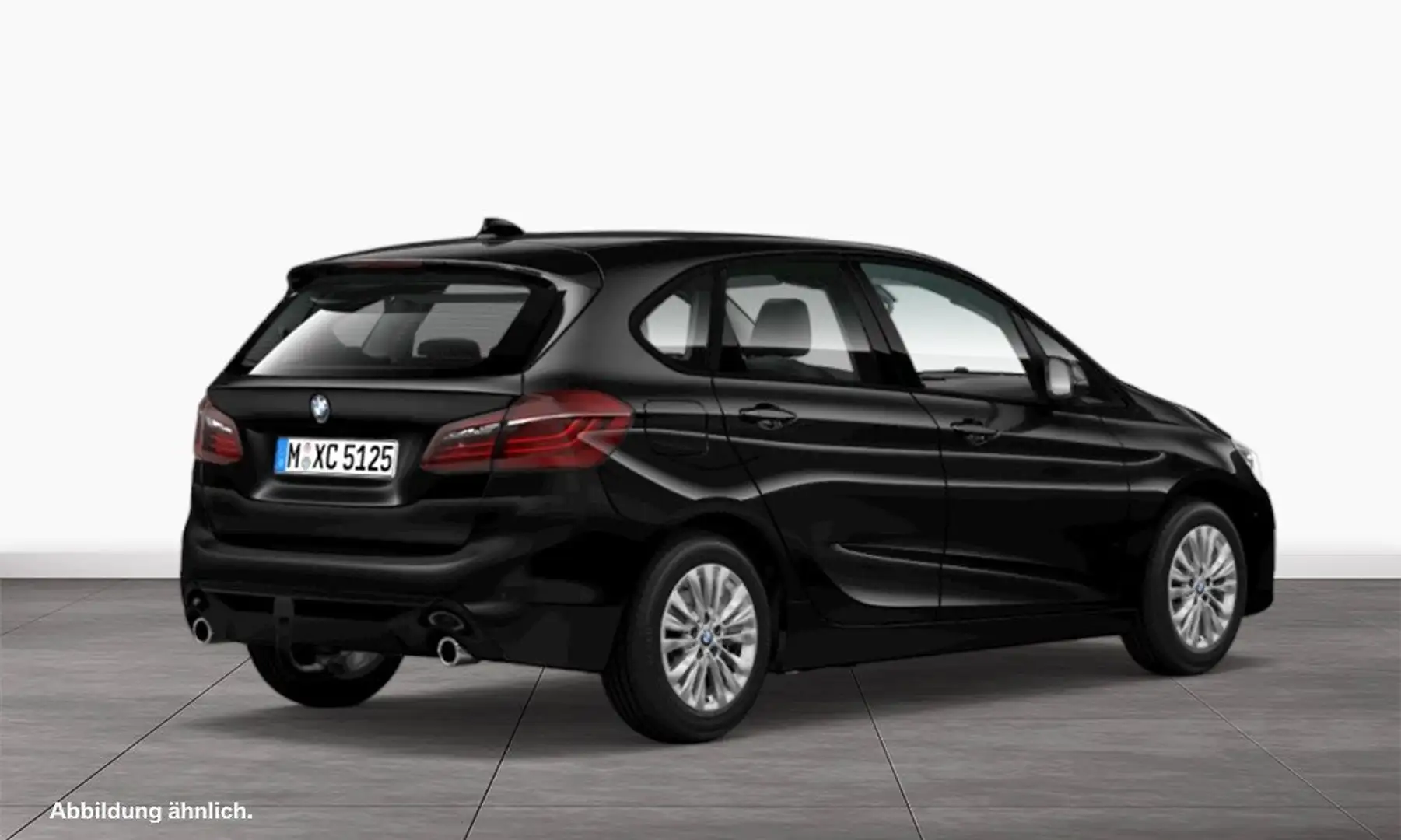 BMW 218 d Active Tourer Sport Line HiFi DAB LED RFK Schwarz - 2
