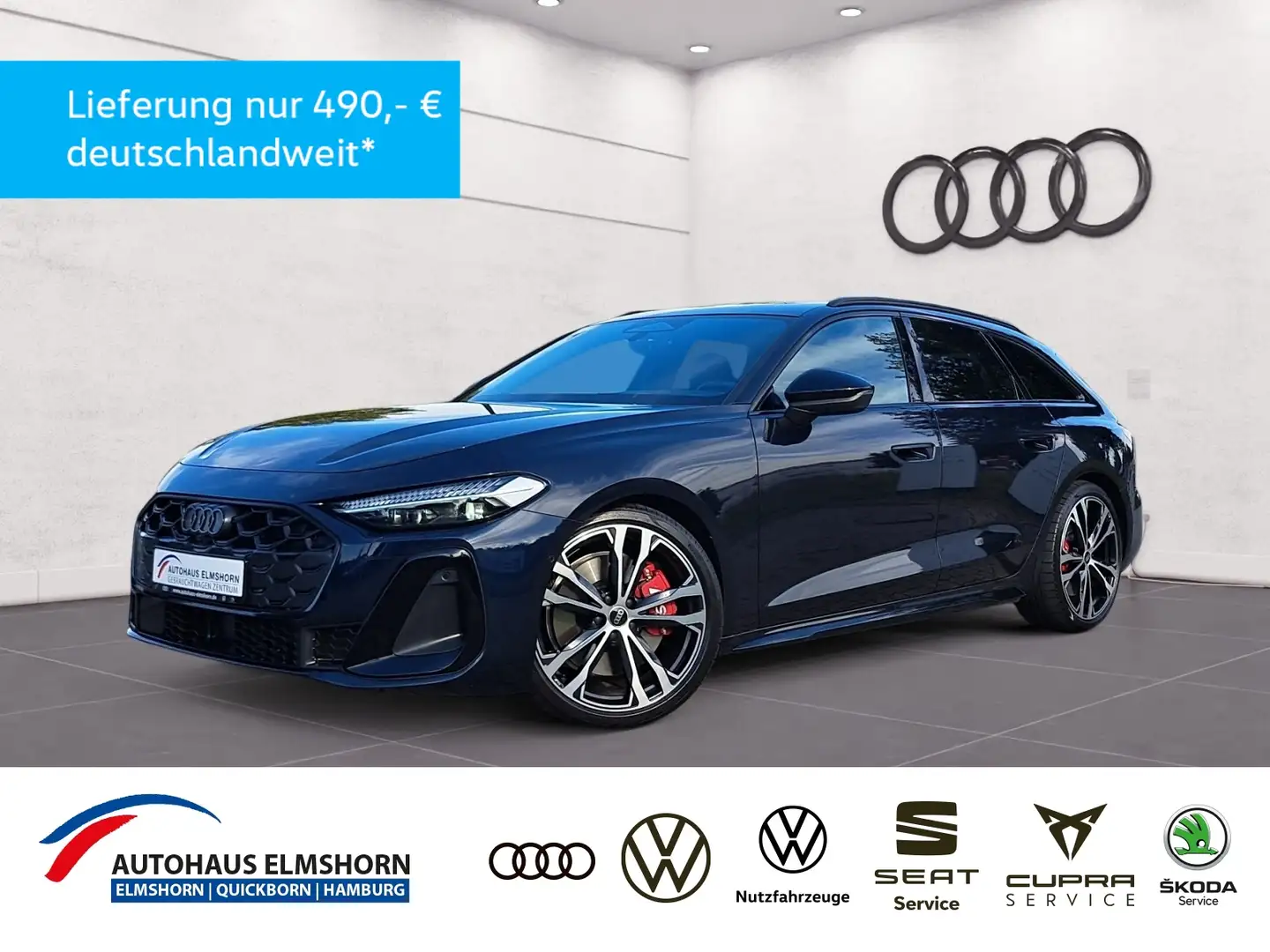 Audi S5 Avant TFSI quattro S tronic AHK PANO NAV MATRIX H Bleu - 1