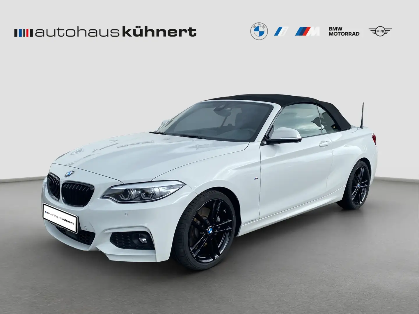 BMW 230 i Cabrio ///M-Sport ACC LED AHK HiFi H-K RFK Alb - 1