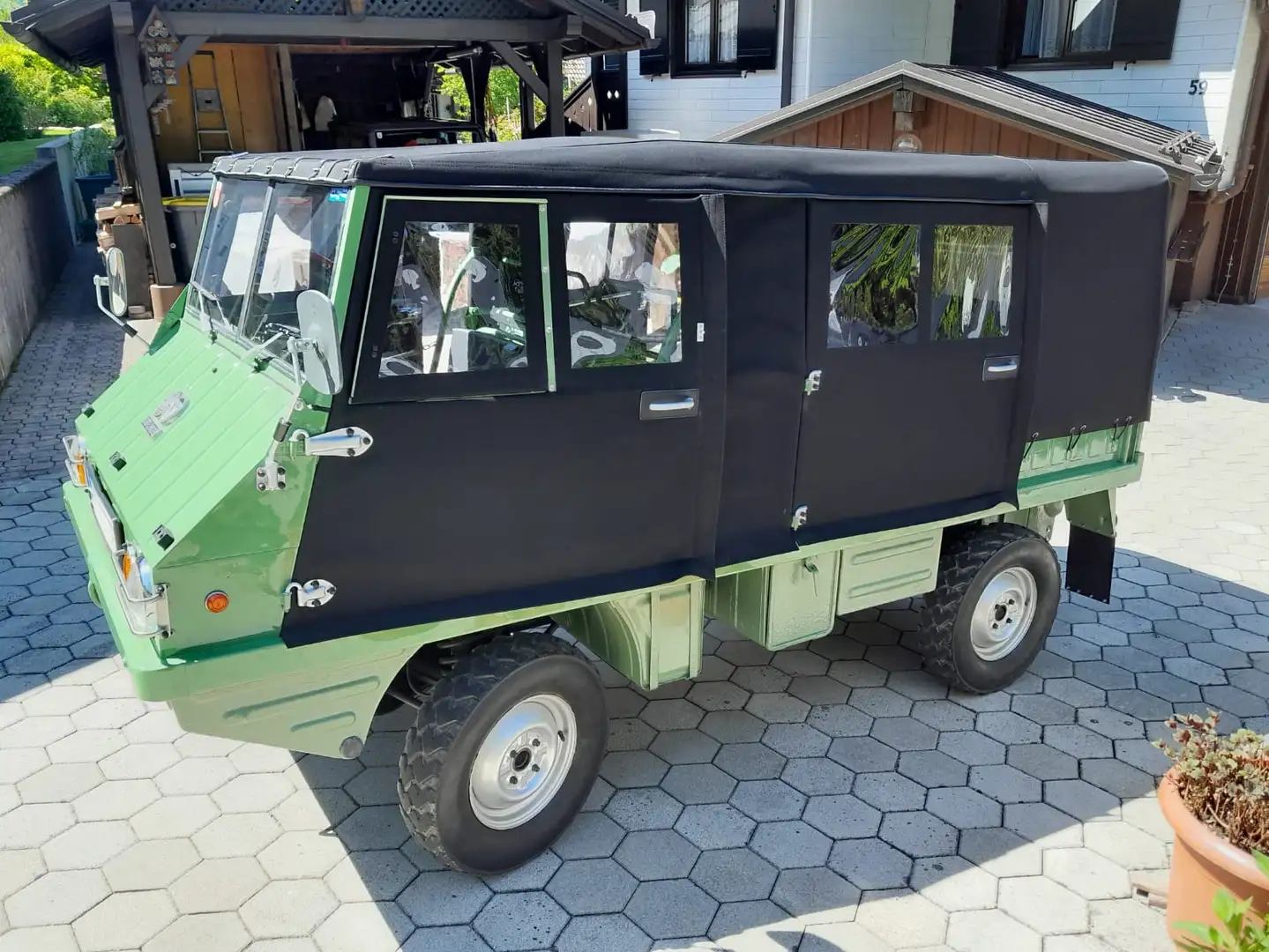 Puch Haflinger 703 AP Grün - 1