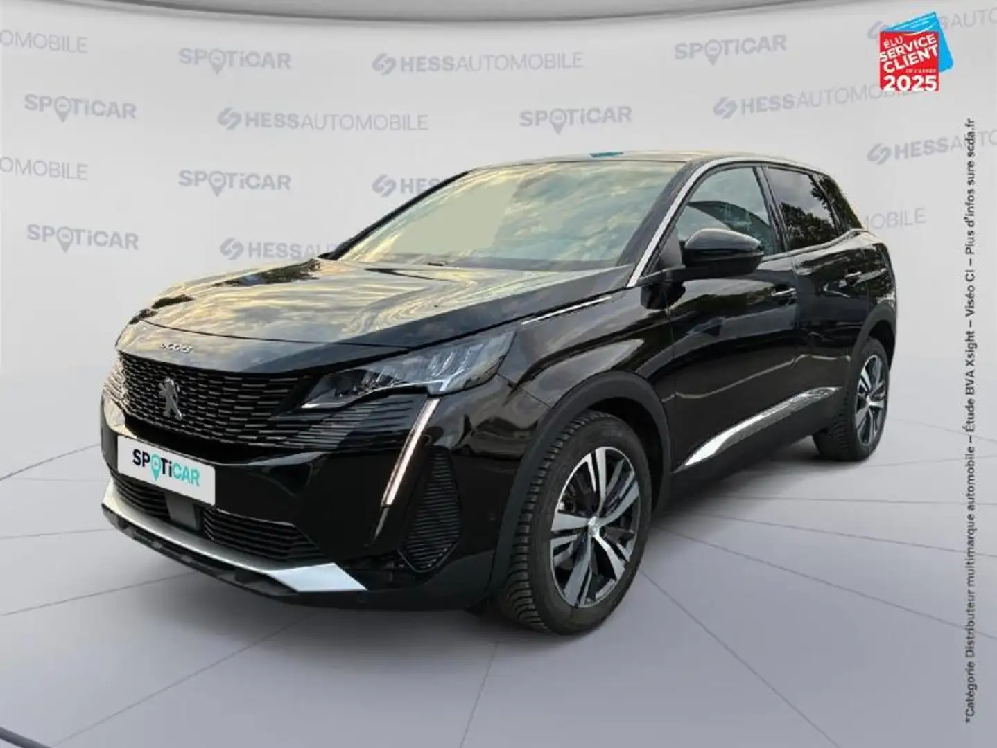 Peugeot 3008 1.2 PureTech 130ch S/S Allure Pack EAT8 GPS Camera Carplay Schwarz - 1