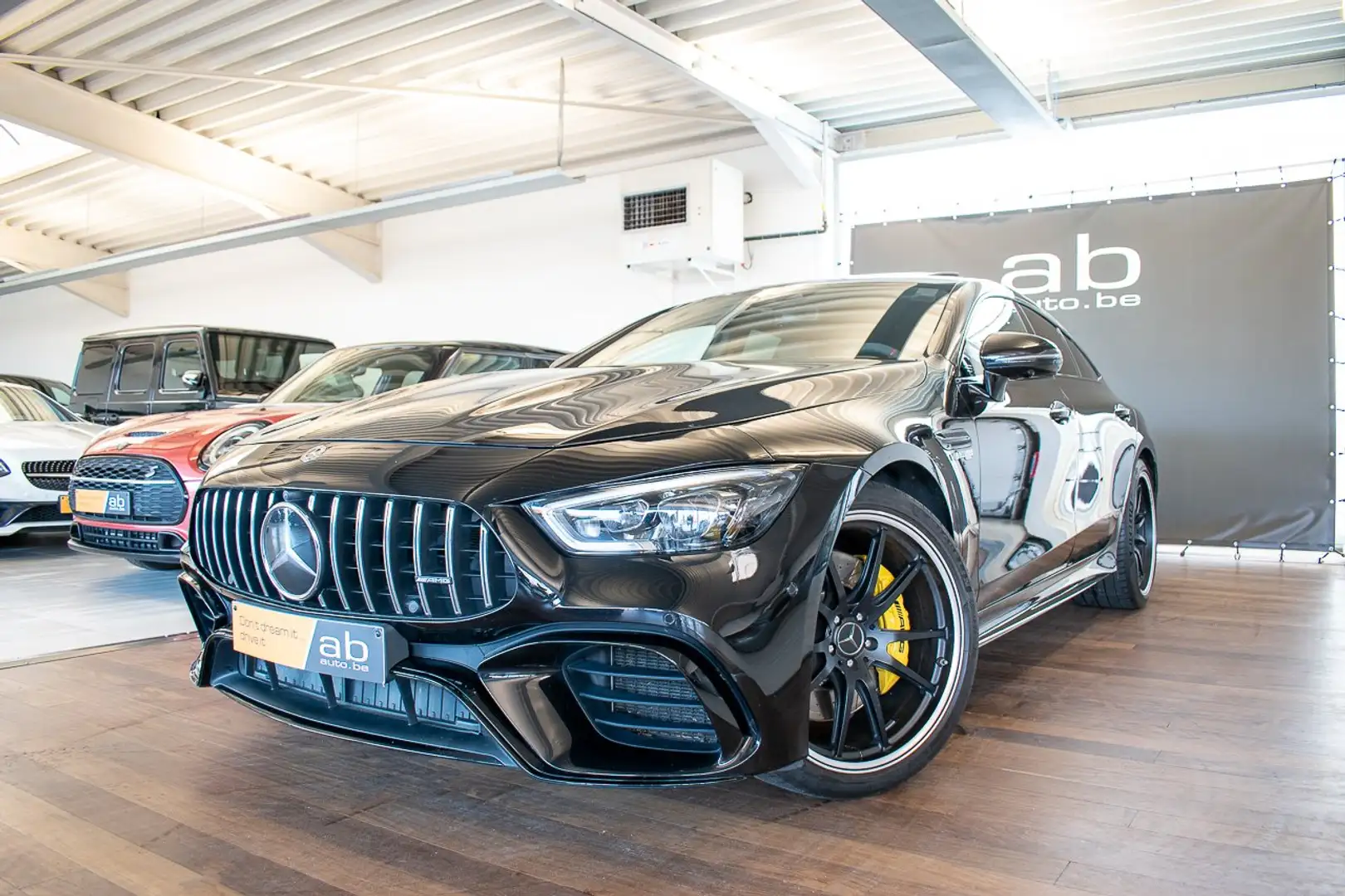 Mercedes-Benz AMG GT 63 4M+ V8 BI-TURBO, LUCHTVER, BURMESTER, APPLE CP Чорний - 1