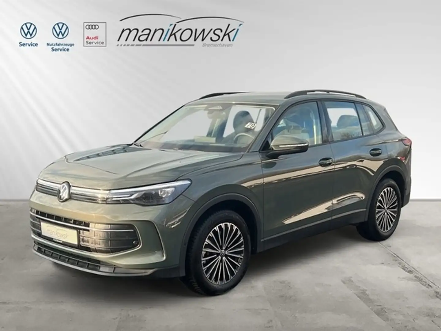 Volkswagen Tiguan 2.0 TDI 150 PS DSG AHK LED KAMERA Groen - 1