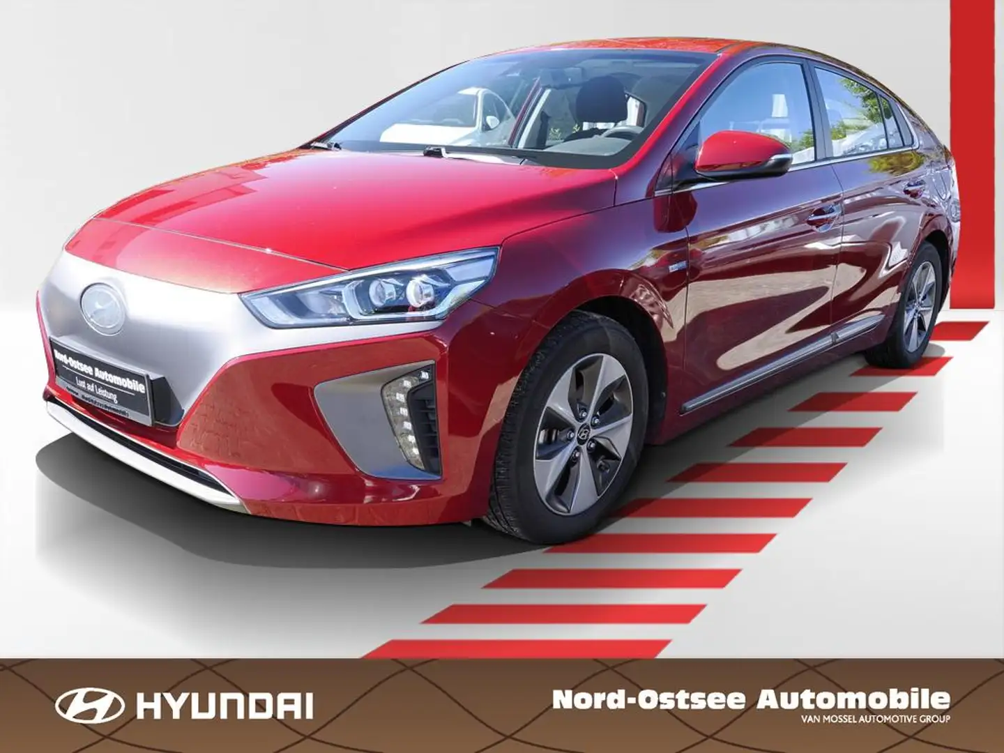 Hyundai IONIQ Style  LED DAB SHZ KLIMA Rouge - 1