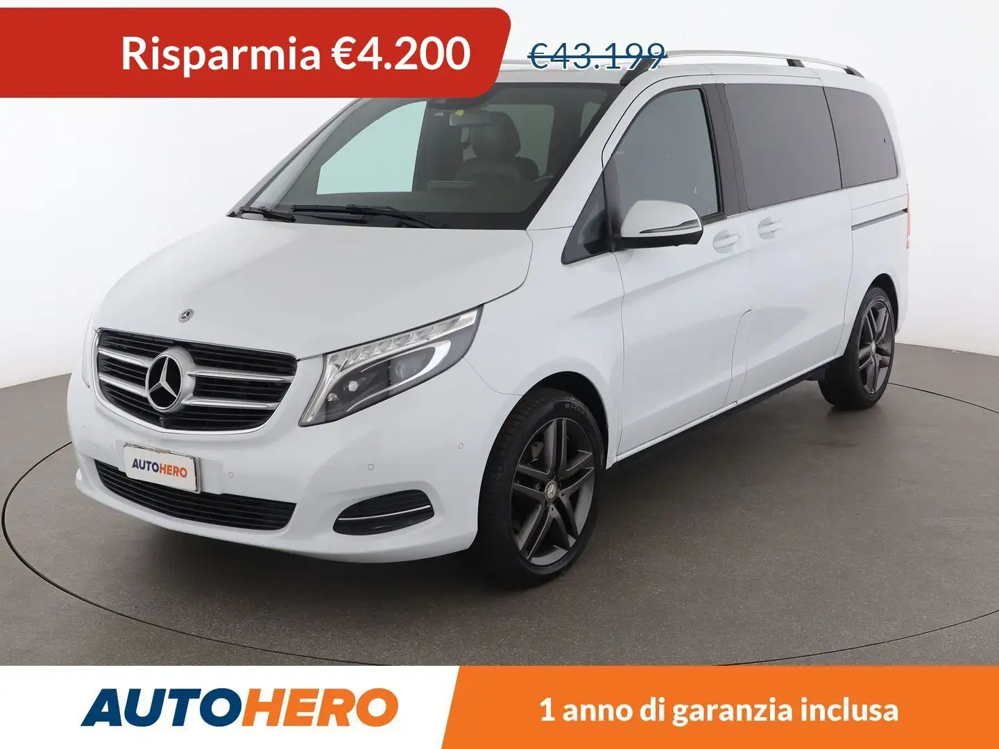 Mercedes-Benz V 250 V 250 d Sport Compact Automatic 4Matic Bianco - 1