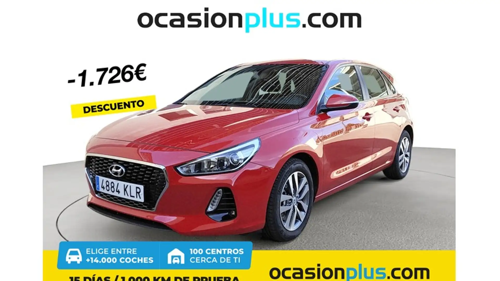 Hyundai i30 CW 1.4 TGDI Tecno DT Rouge - 1