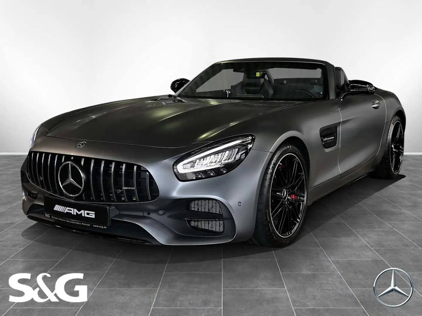 Mercedes-Benz AMG GT Roadster KAMERA+DISTRONIC+KEYLESS+LED+20" Gris - 1