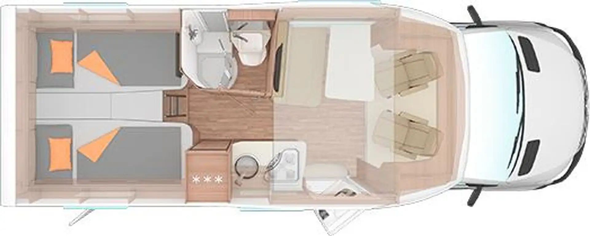 Weinsberg CaraCompact Suite MB EDITION PEPPER 640 MEG Auto Blanc - 2