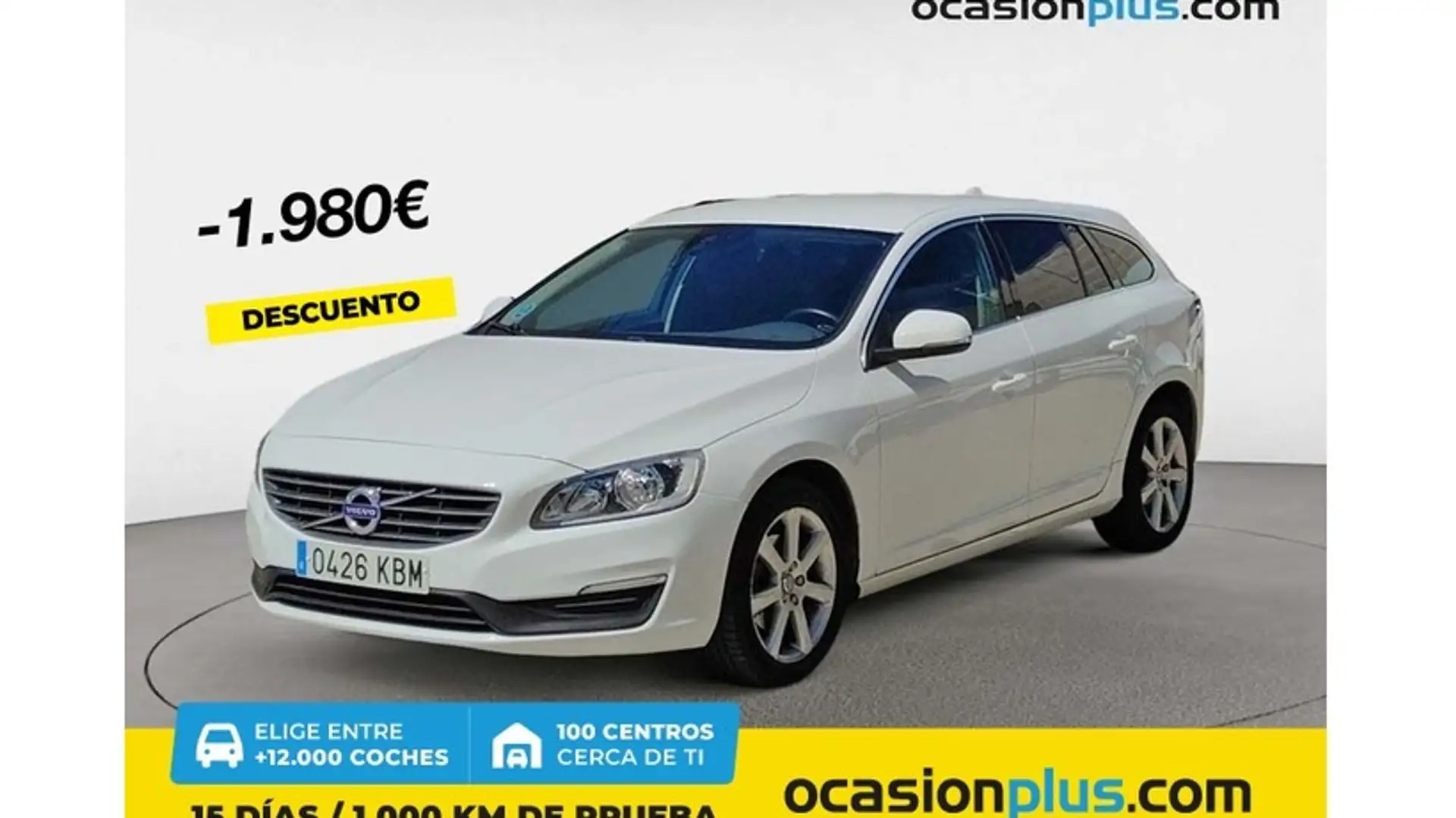 Volvo V60 D3 Momentum 150 Blanco - 1