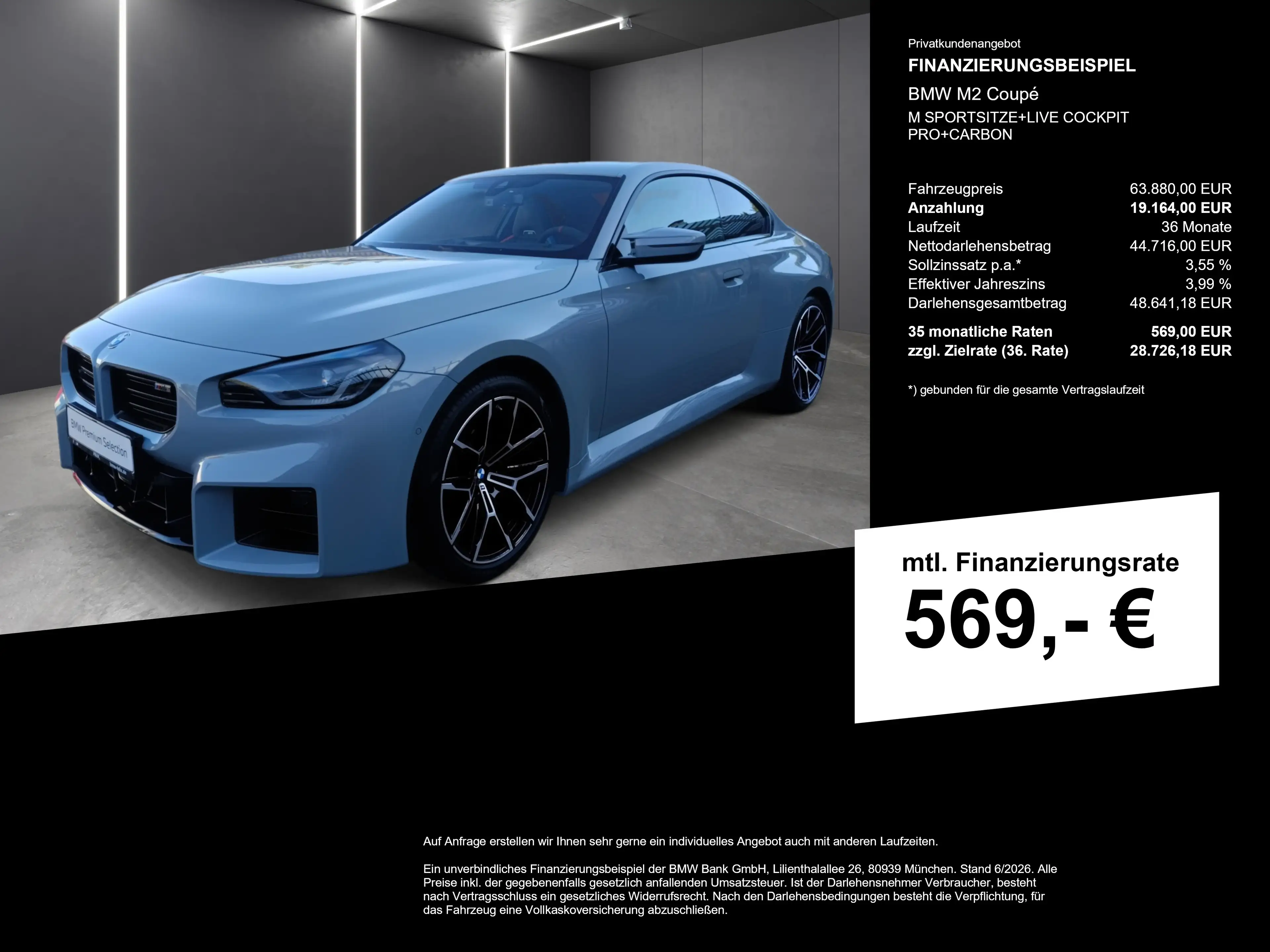 BMW M2 Coupé M SPORTSITZE+LIVE COCKPIT PRO+CARBON — photo 2