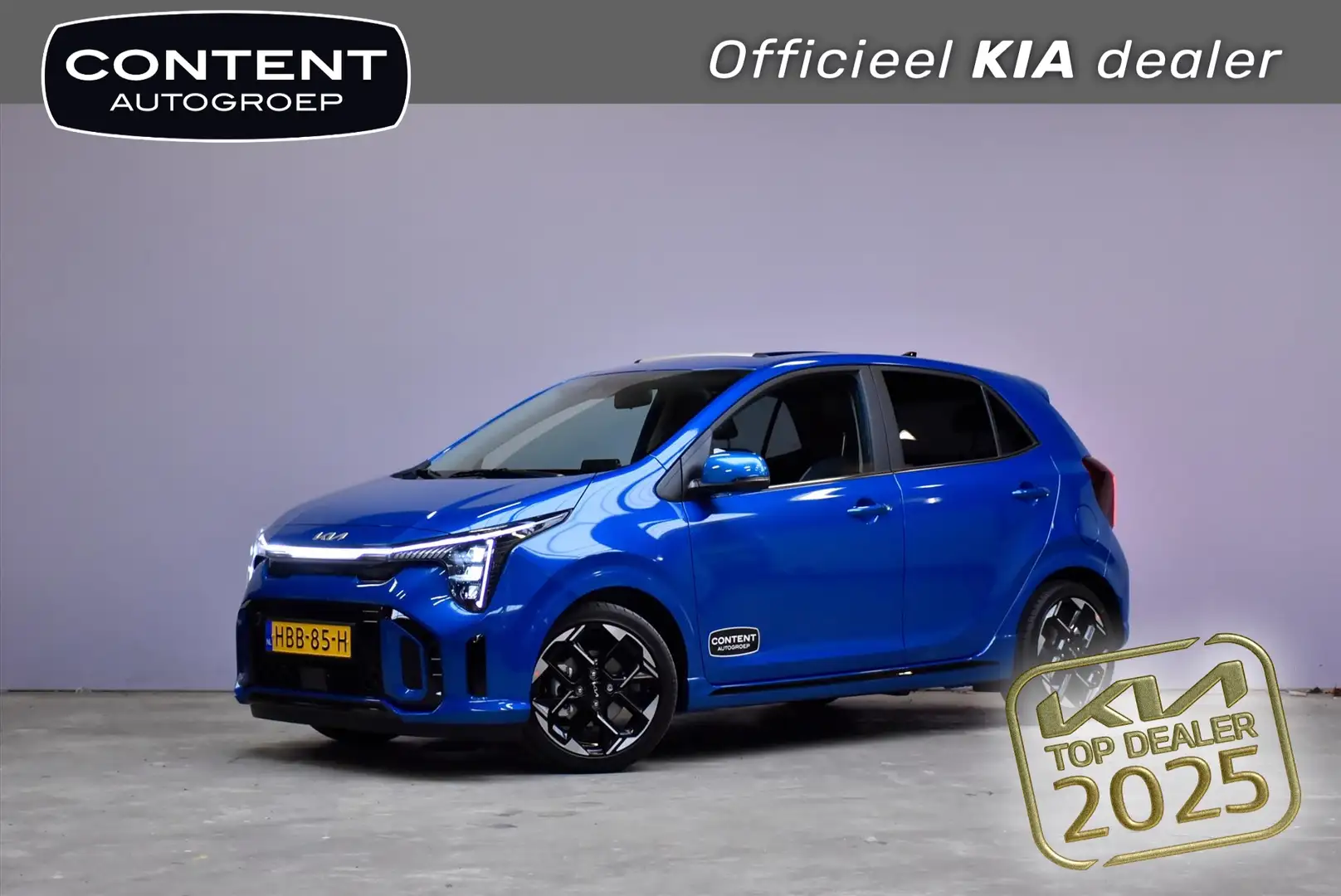 Kia Picanto 1.0 DPi 63pk 4-zits GT-Line Blauw - 1