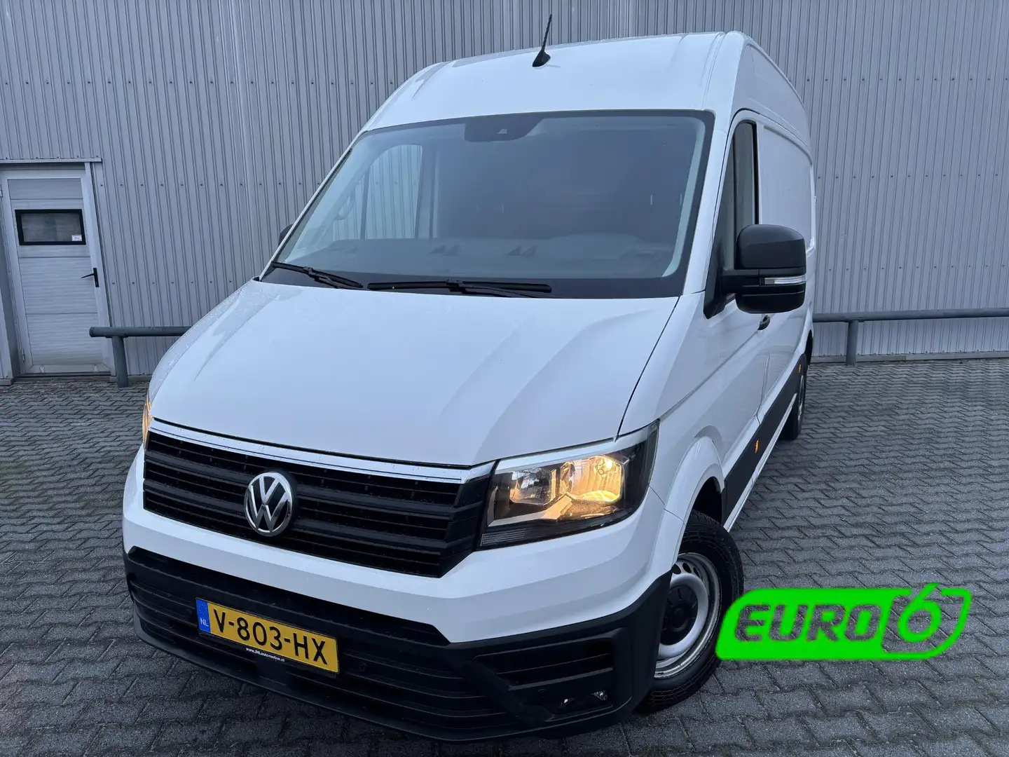 Volkswagen Crafter 35 2.0 TDI L3H3*AUTOM.*A/C*NAVI*HAAK* Blanc - 1