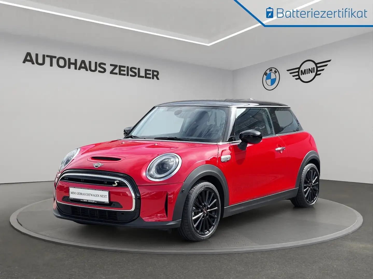 MINI Cooper SE 17´LM-Räder Navi Klimaautomatik Leder Rot - 1