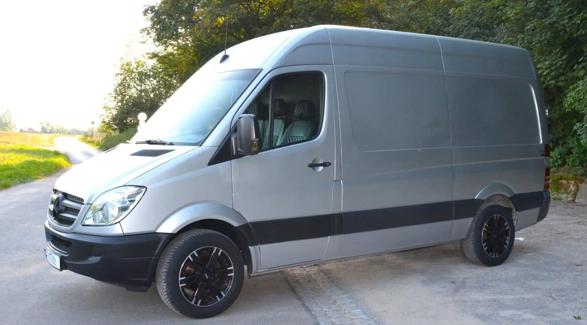 Mercedes-Benz Sprinter Kasten 216 CDI Hoch Lang SUPER ZUSTAND Silber - 2