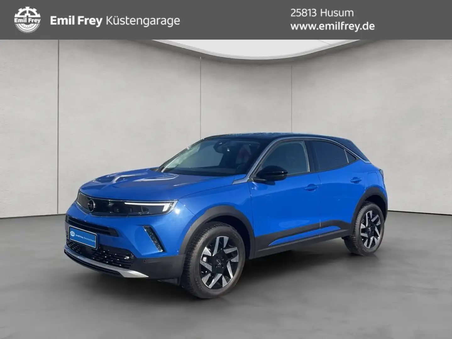 Opel Mokka 1.2 DI Turbo Automatik Elegance Blauw - 1