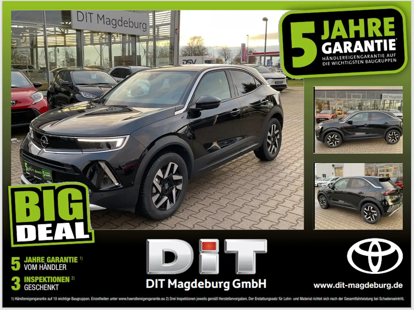 Opel Mokka-E Mokka e Elegance LED+Navi+SHZ+Fernlichtass.+Kam. Schwarz - 1