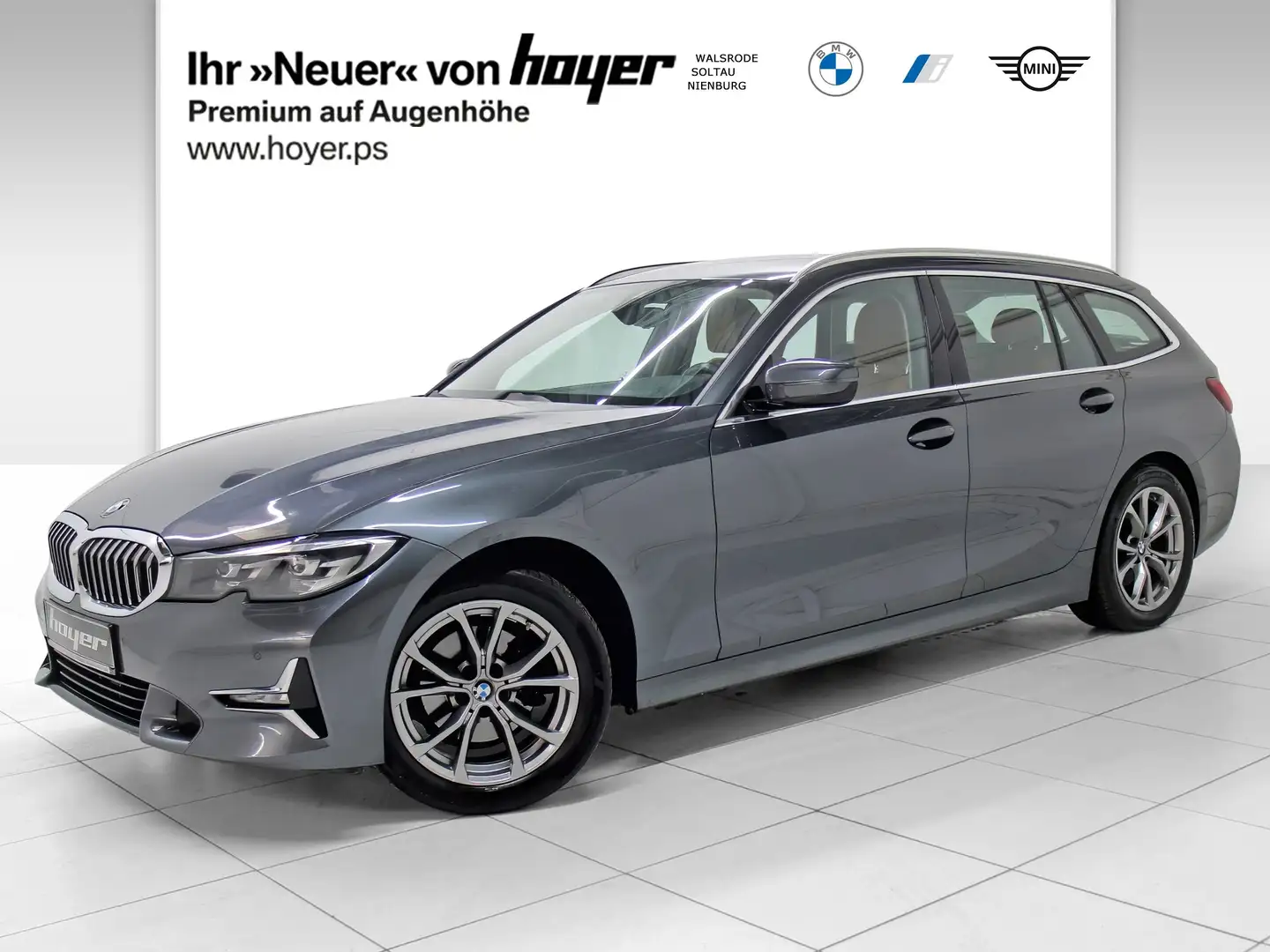 BMW 320 i Touring Luxury Line DAB LED Komfortzg. Shz Gris - 1