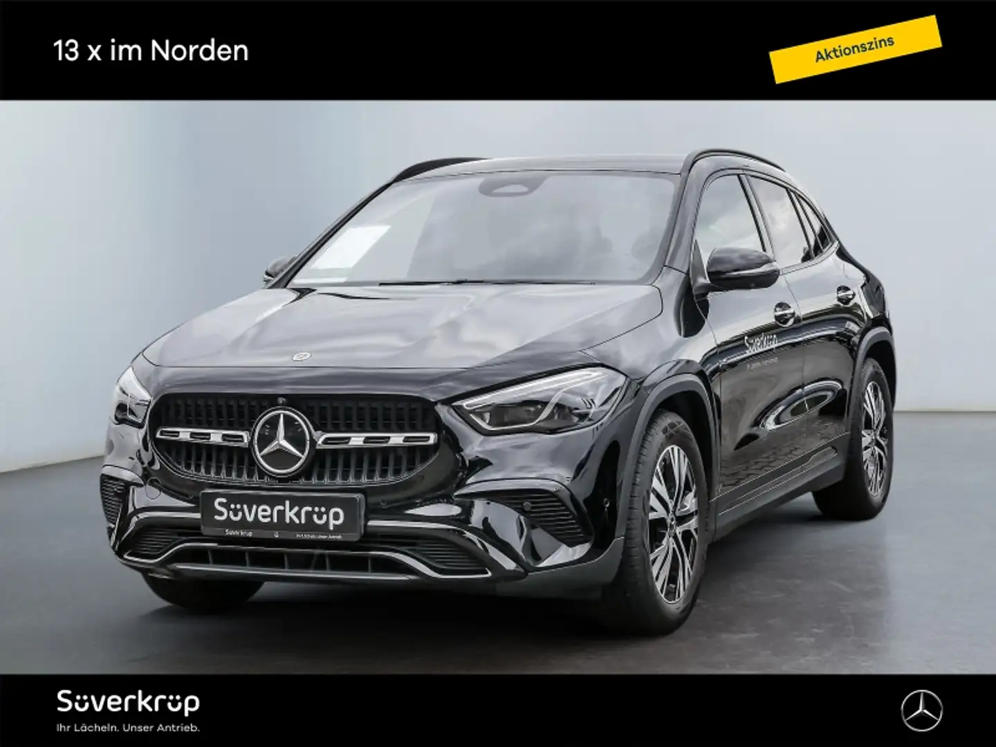 Mercedes-Benz GLA 200 PROGRESSIVE NIGHT SPUR AHK DISTR 360 Schwarz - 2