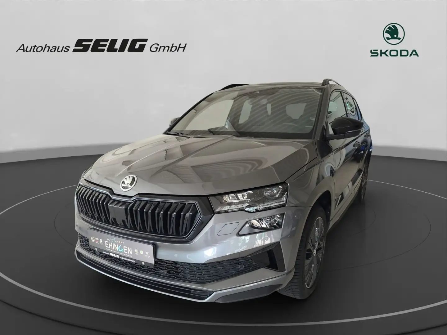 Skoda Karoq Sportline 1.5 TSI 150 PS 7-Gang DSG,E-Klap Grau - 1