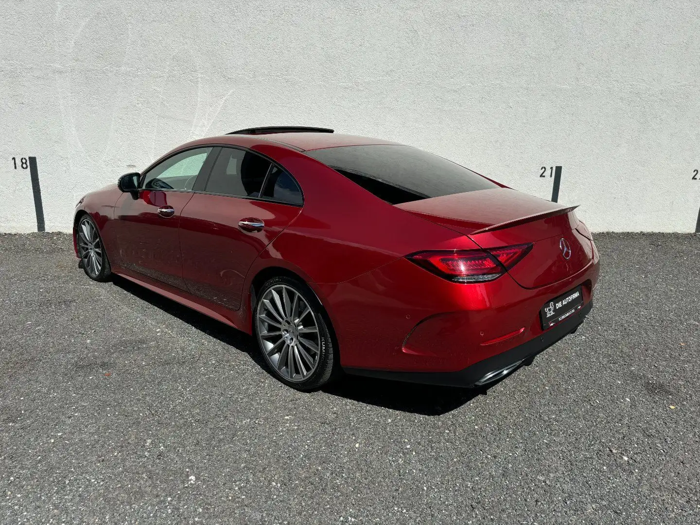 Mercedes-Benz CLS 350 d **4MATIC*AMG*BURMESTER*PANO*VOLL** Rot - 2
