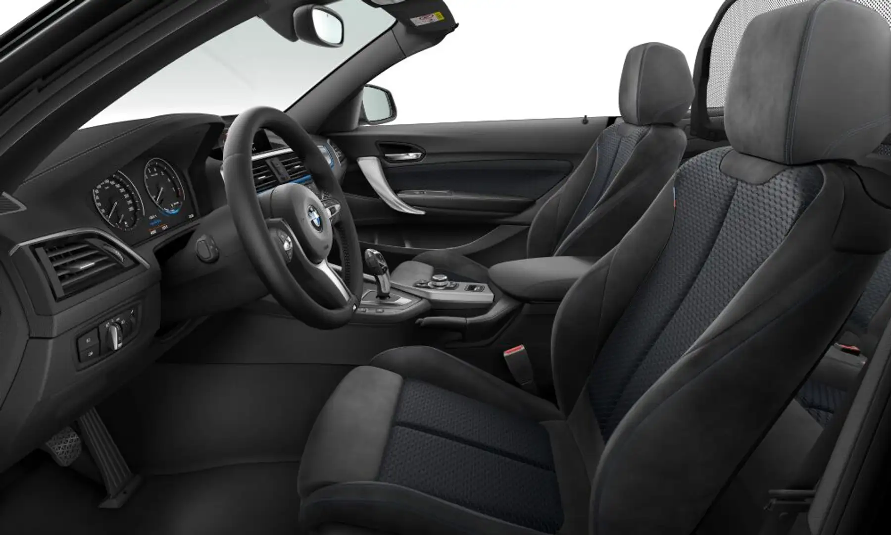 BMW 220 2-serie Cabrio 220i Zwart - 2