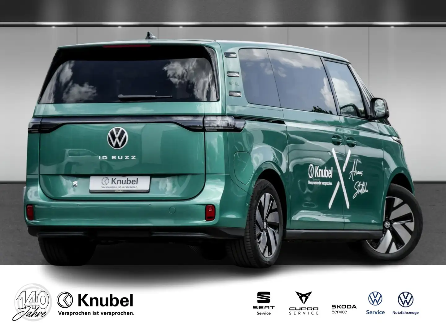 Volkswagen ID. Buzz Pro lang Navi Keyless HarmanKardon ACC 19" LED ... Vert - 2