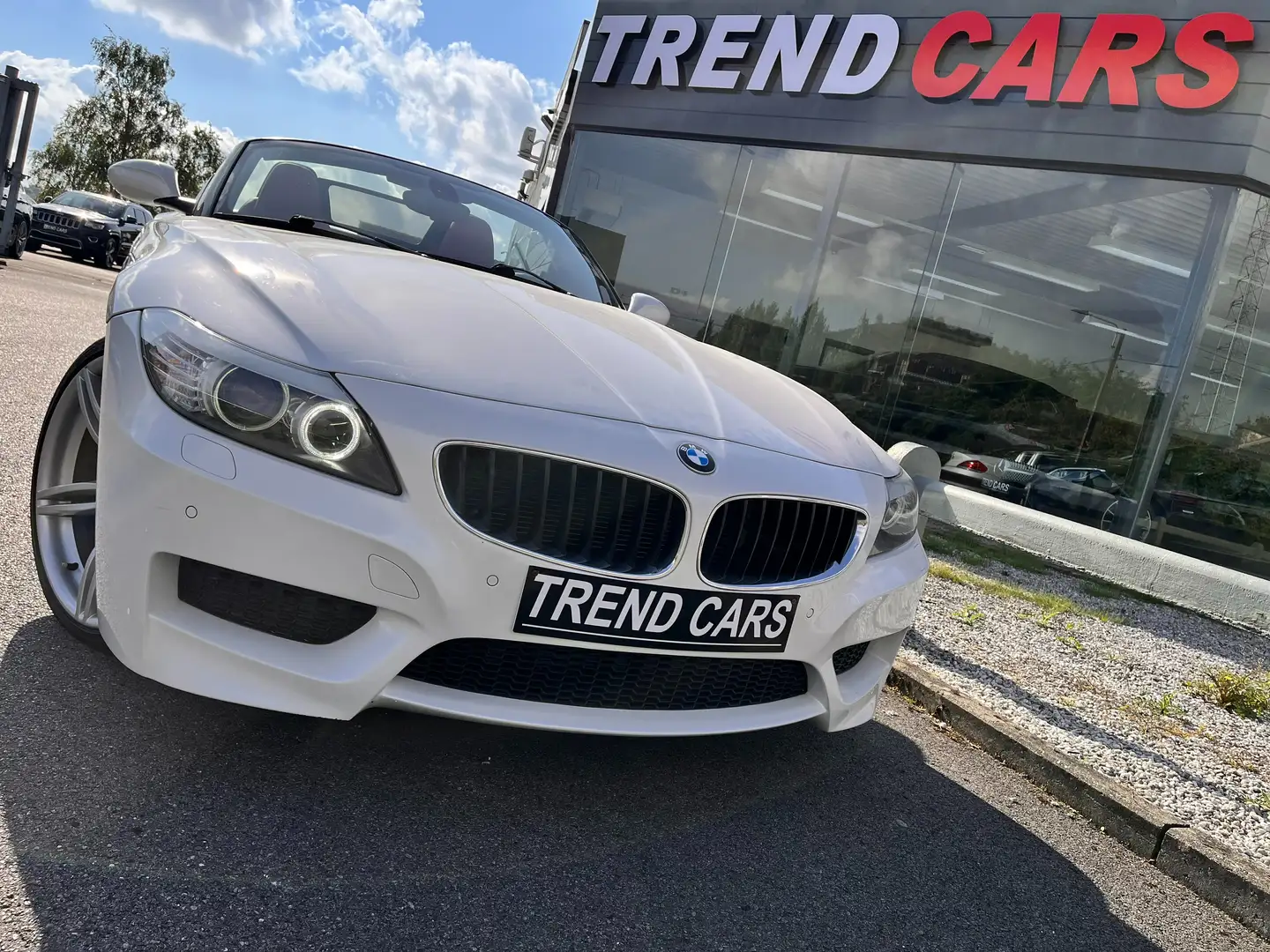 BMW Z4 2.0iA sDrive20i AUTO. CABRIOLET M-SPORT CUIR LED G Wit - 1