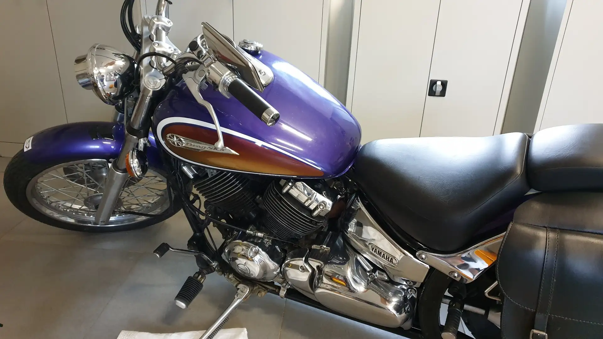 Yamaha XVS 650 Burdeos - 2