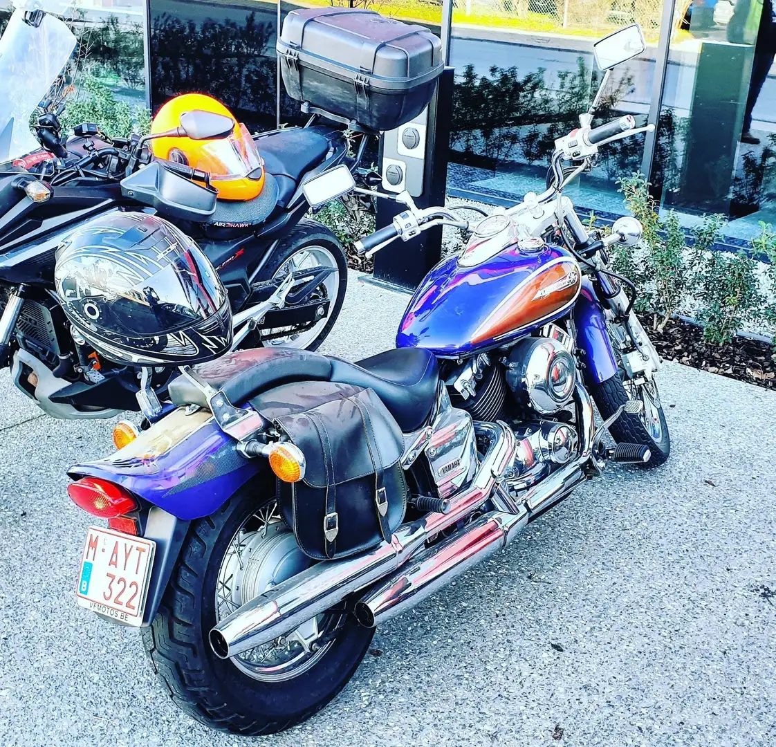 Yamaha XVS 650 Burdeos - 1