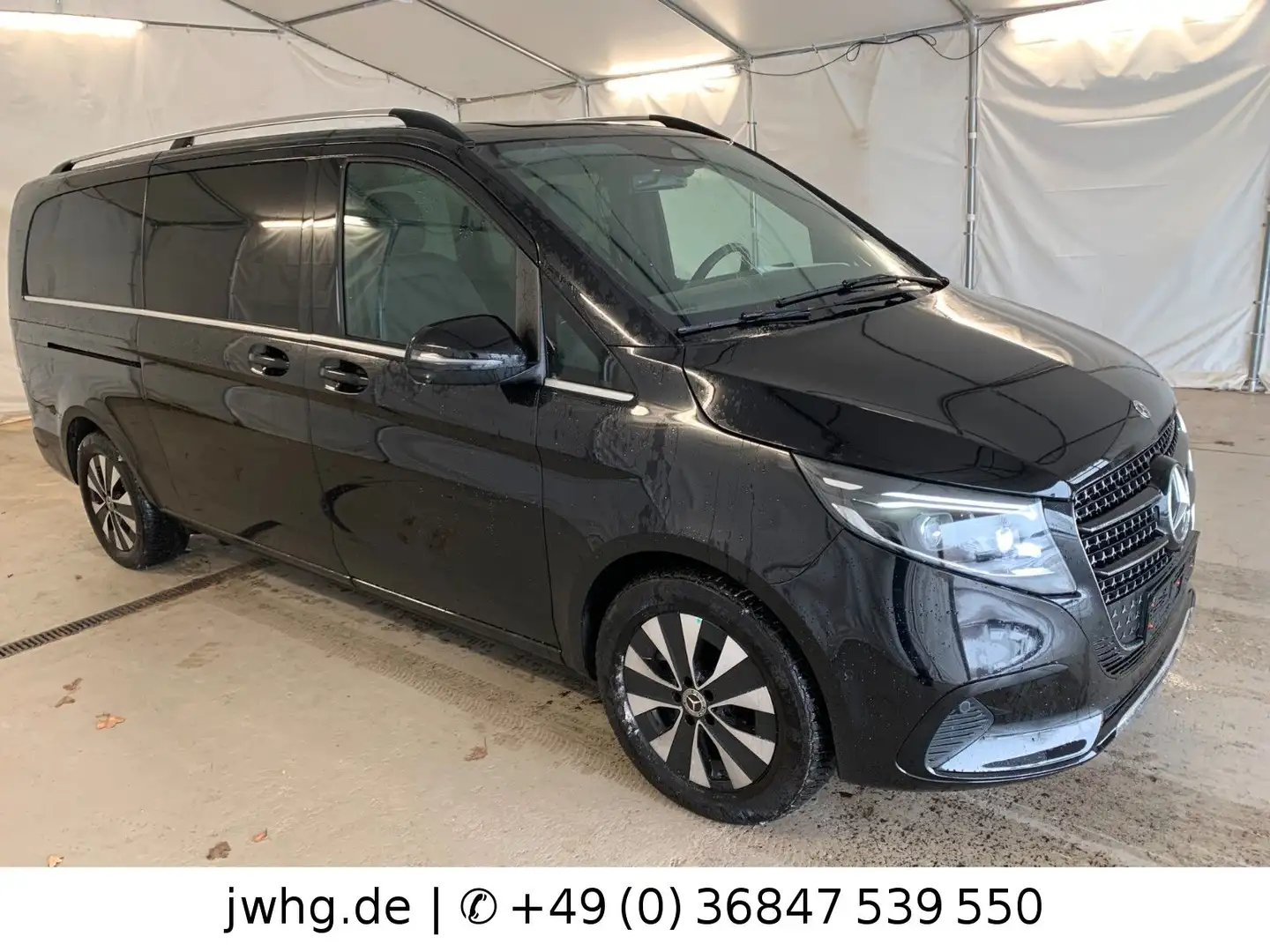 Mercedes-Benz V 300 d AVANTGARDE extralang|Distr|Multibeam|360 Noir - 2