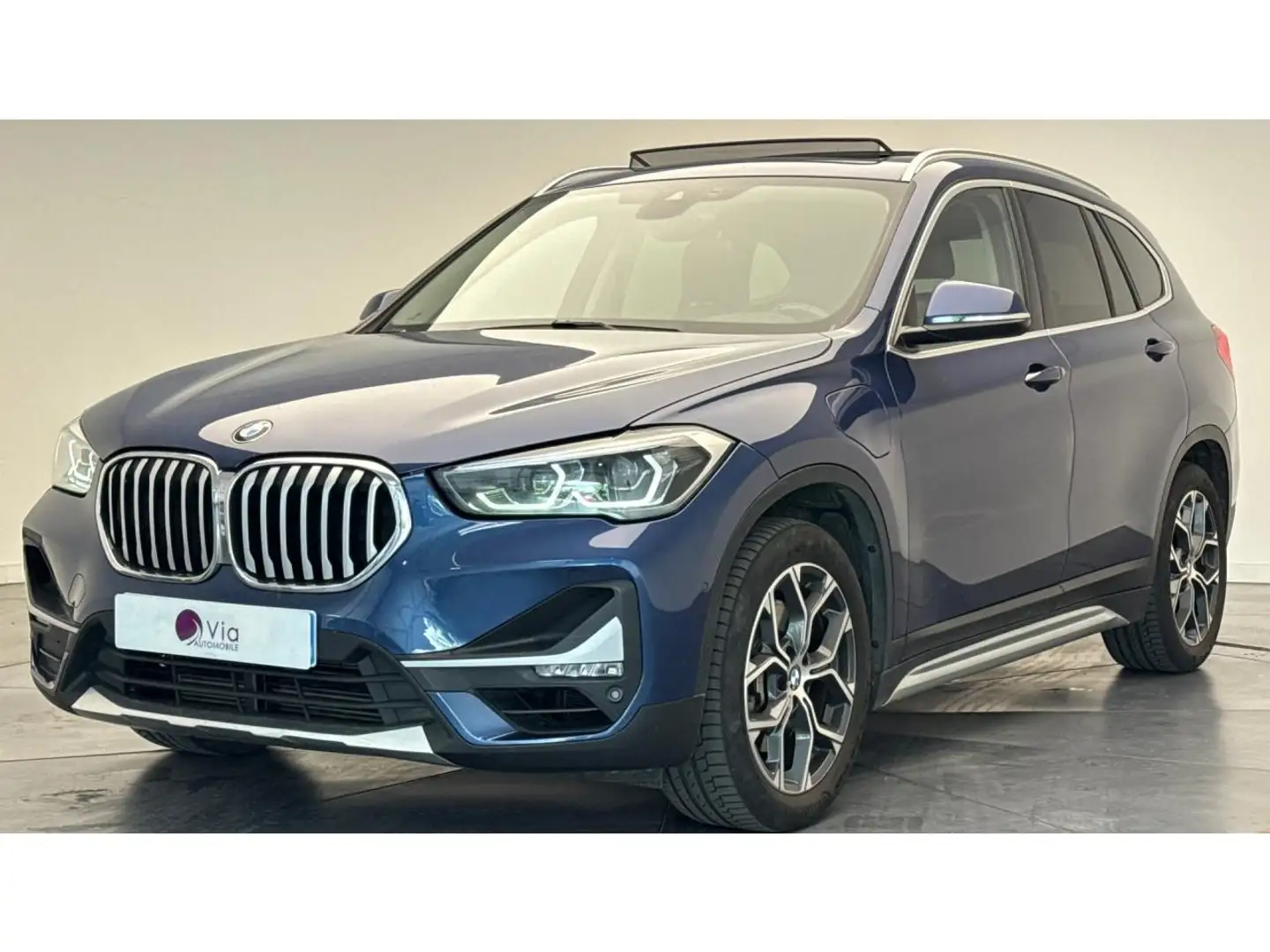 BMW X1 xDrive 25e - BVA  F48 LCI xLine / Toit ouvrant / S Bleu - 1
