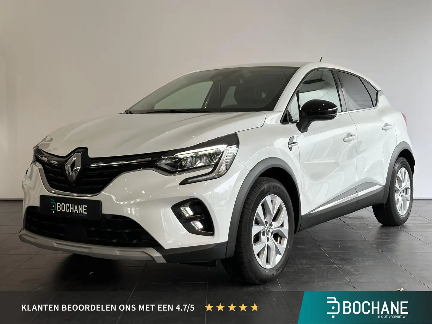 Renault Captur 1.0 TCe 90 Intens NAVIGATIE | TREKHAAK | ACHTERUIT Wit - 1
