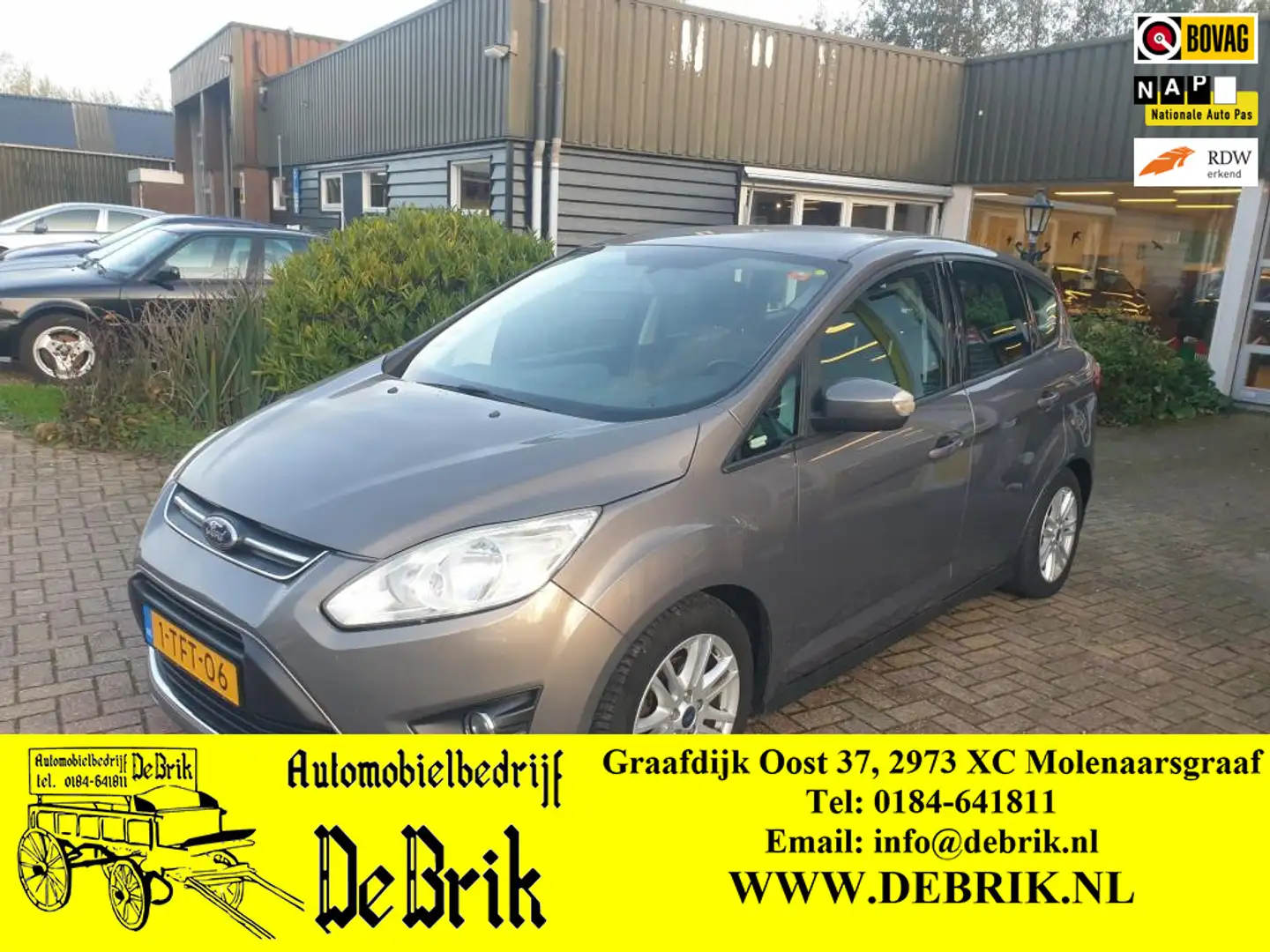 Ford C-Max 1.0 Trend , DISTRIBUTIERIEM RECENT VERVANGEN Bruin - 1