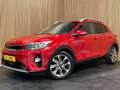 Kia Stonic 1.0 T-GDi ExecutiveLine|AUTOMAAT|LEDER|DAKJE|ANDRO Rood - thumbnail 1