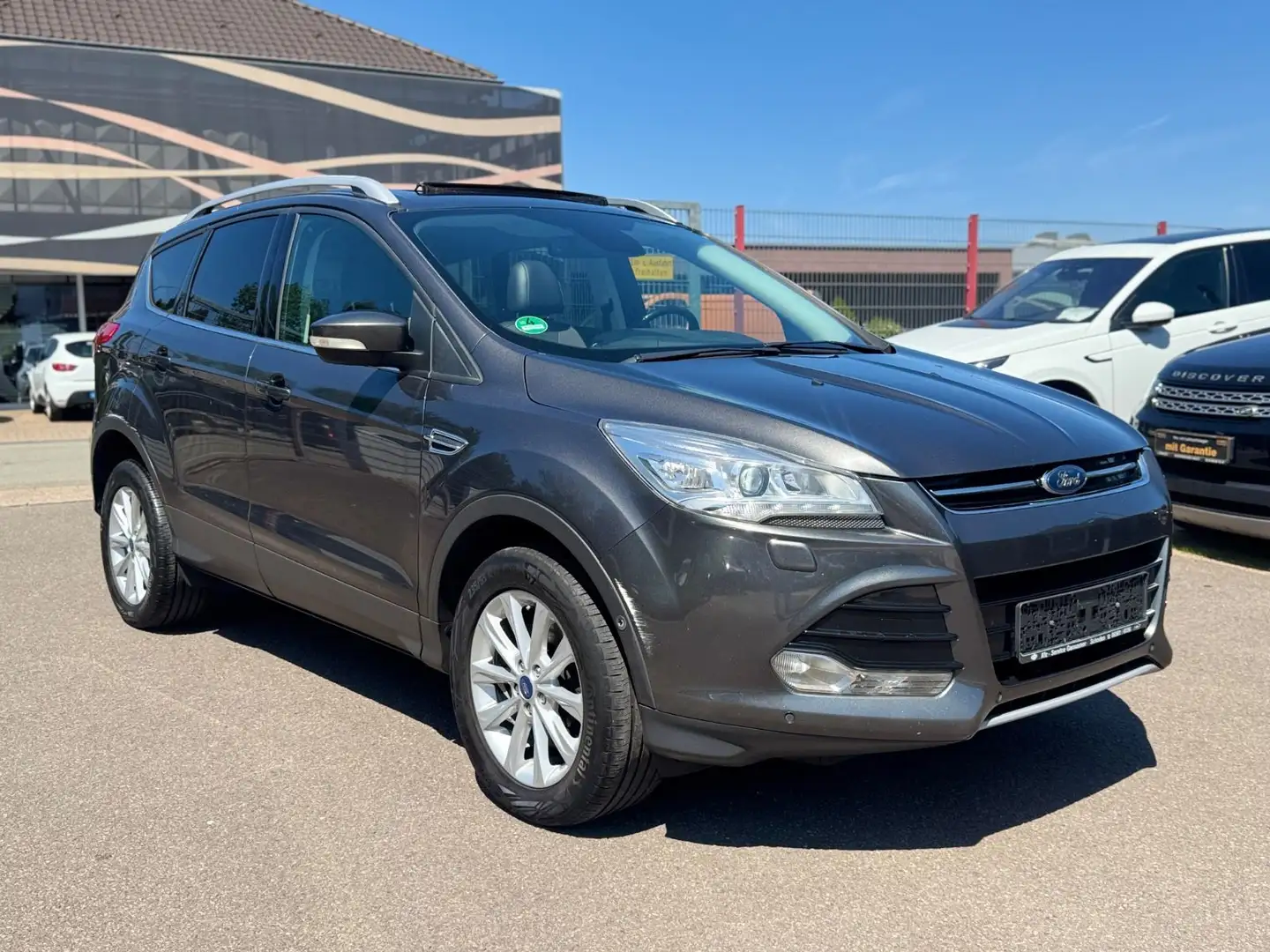 Ford Kuga Titanium TDCi AWD Euro 6+Autom.+Panor.+Navi Gris - 2
