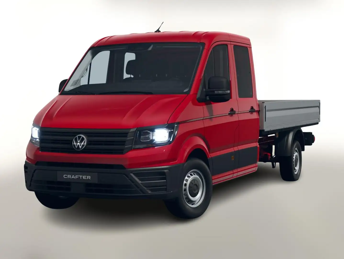 Volkswagen Crafter Pritsche DoKa 35 2.0 TDI 140 AT8 L4 7-S 103 kW ... Rot - 1