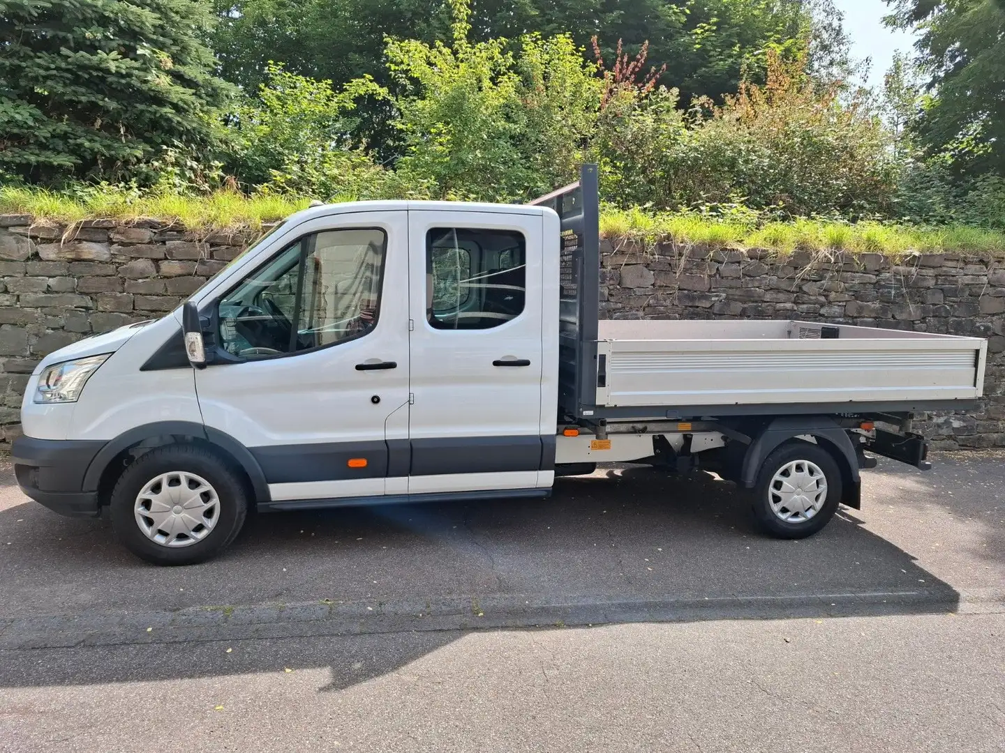 Ford Transit Pritsche 350 L3 DK Kipper Trend Klima Weiß - 2
