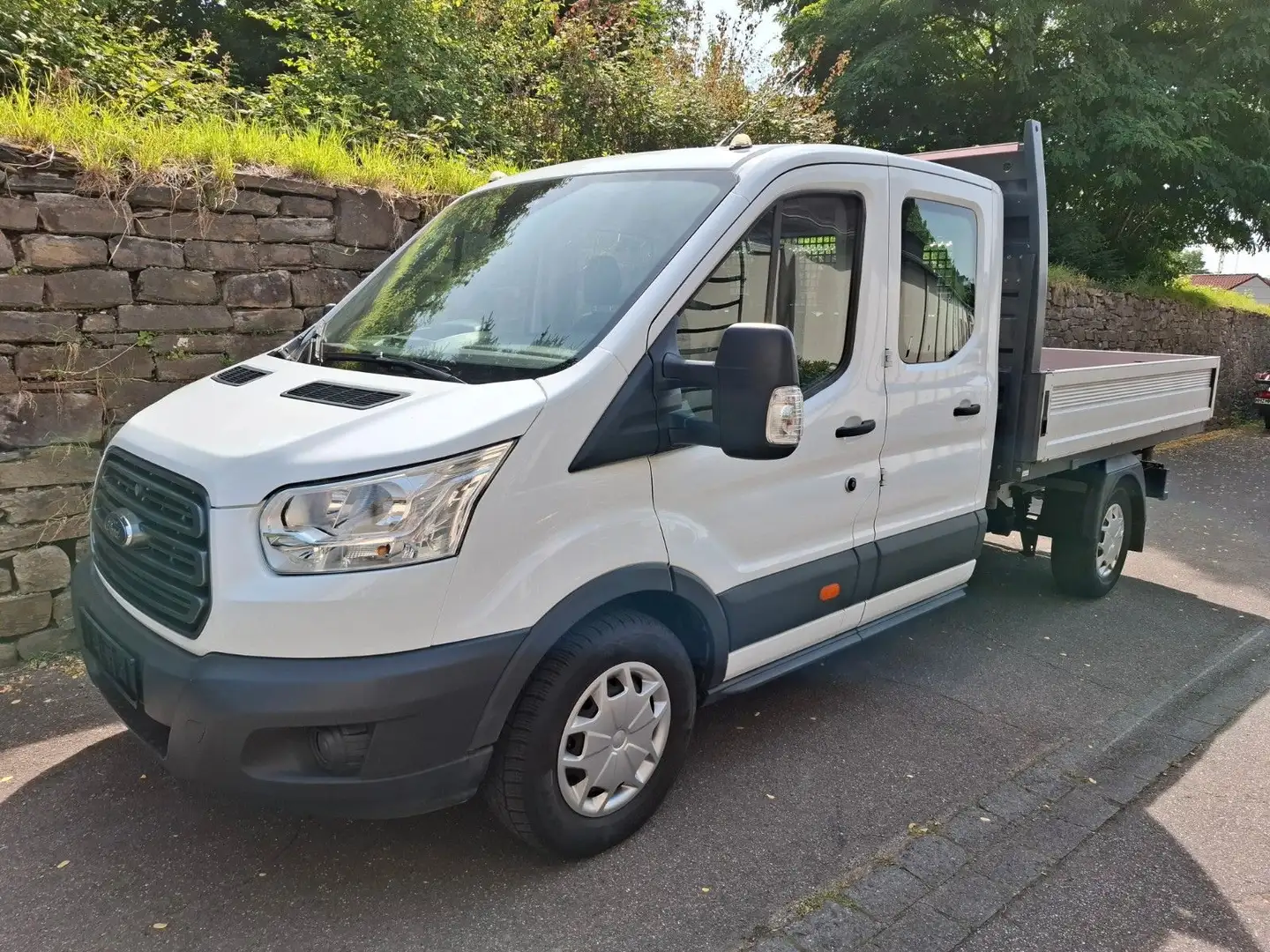 Ford Transit Pritsche 350 L3 DK Kipper Trend Klima Weiß - 1