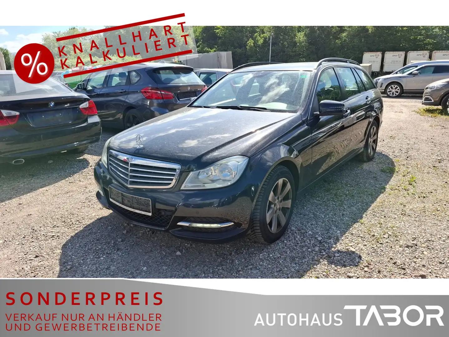 Mercedes-Benz C 200 C200 CDI T Aut. Navi PTS SHZ Klimaaut. LM Schwarz - 1