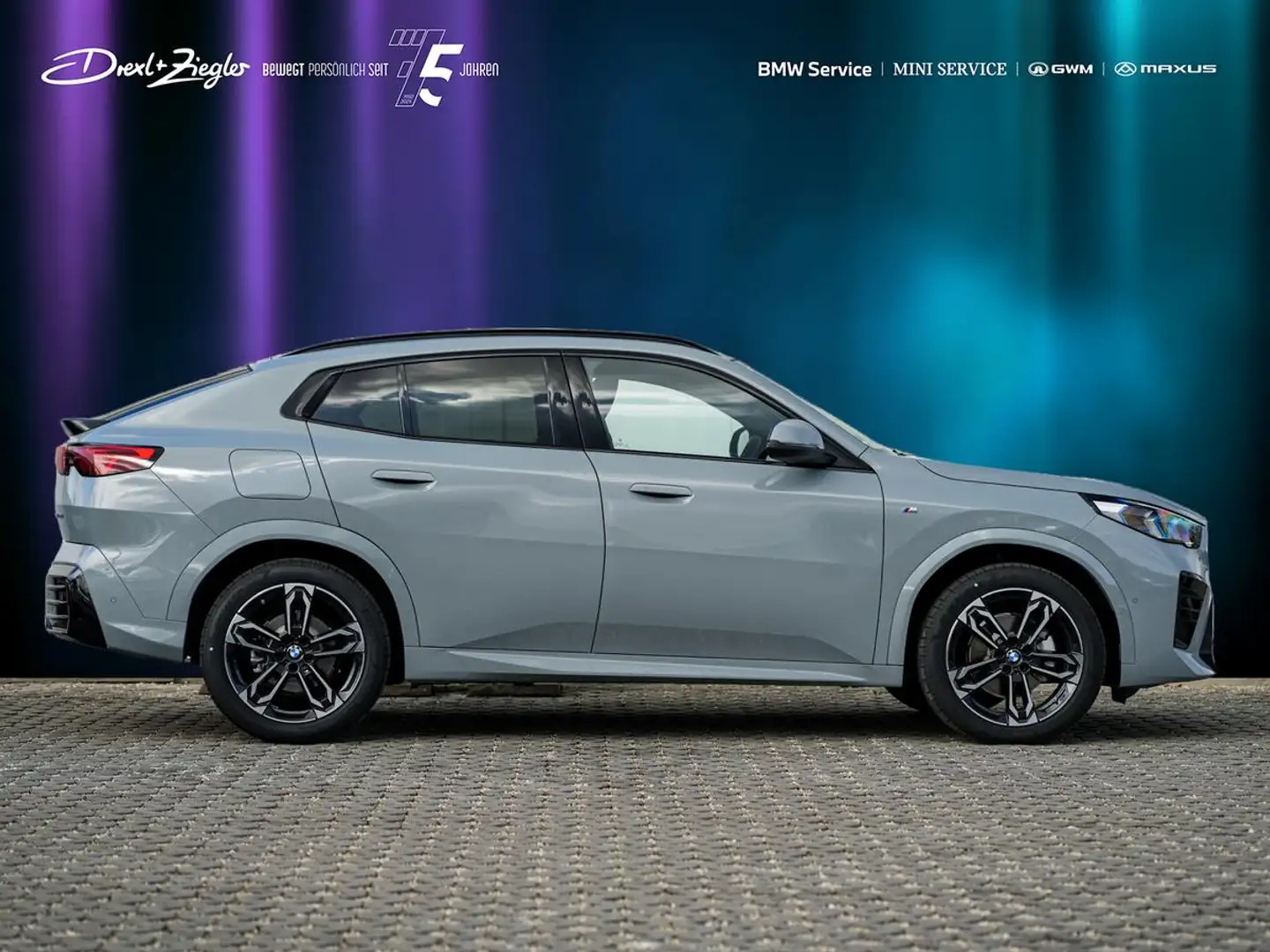 BMW X2 sDrive18d AHK AdLED PANO KoZg Ak-Glas Grau - 2