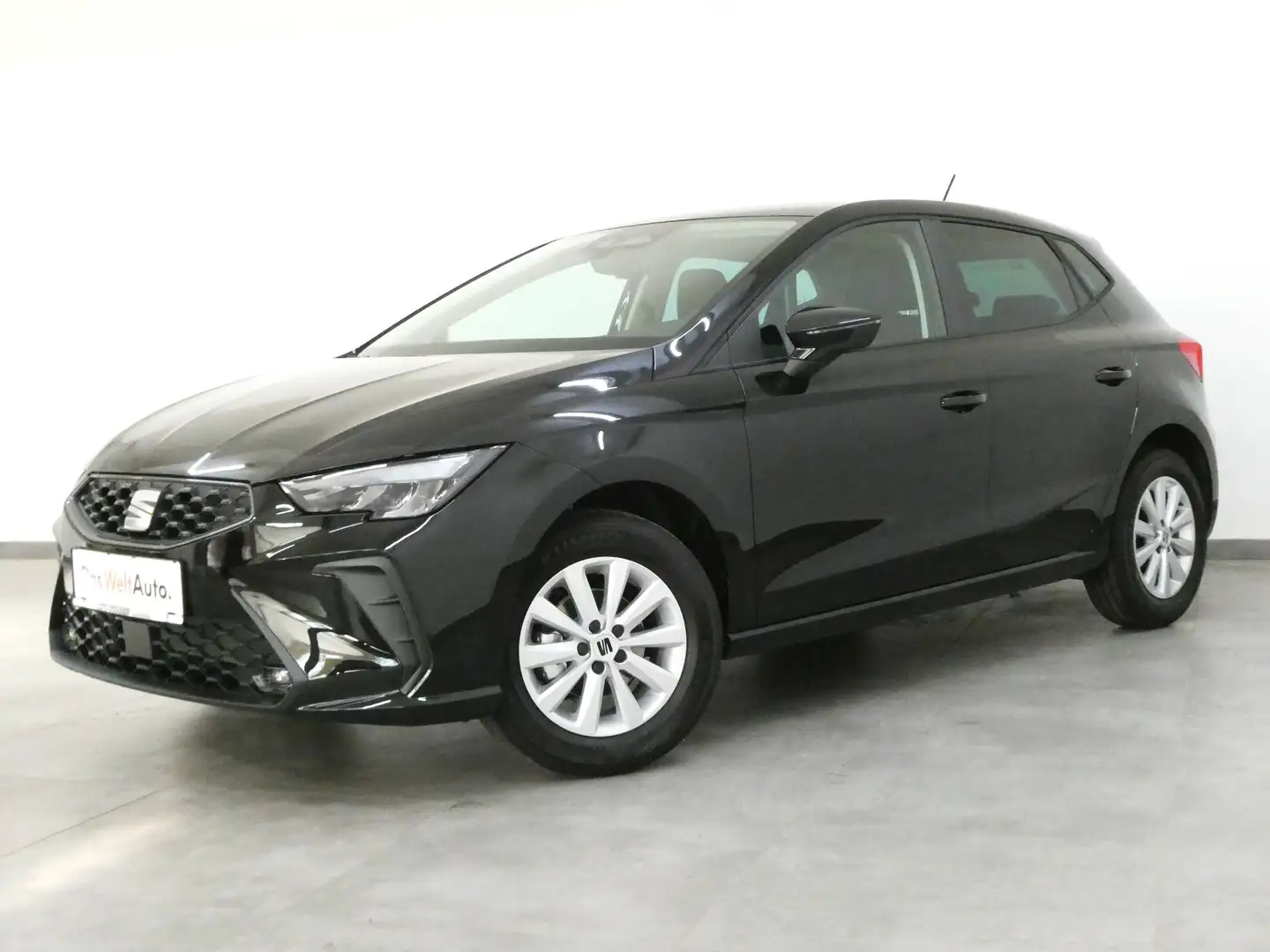SEAT Ibiza TSI "Edition" LED App DAB virtual Sitzh Tempomat Notruf Freispr. Pdc USB Front/LightAssist Schwarz - 1