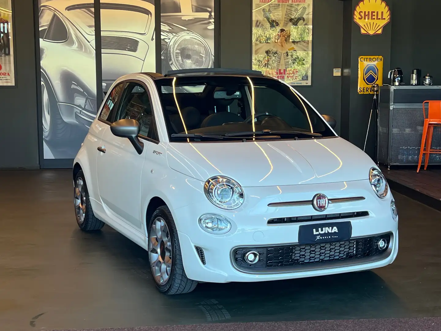 Fiat 500C 1.0 hybrid Sport -946 KM- Bianco - 1