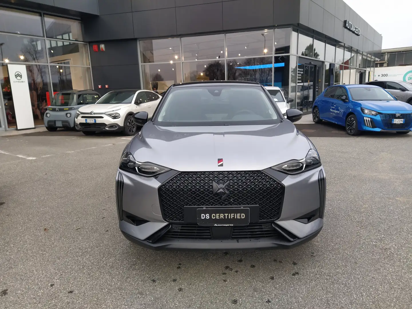 DS Automobiles DS 3 1.5 BlueHDi 130cv EAT8 PERFORMANCE LINE+ KM ZERO Zilver - 2