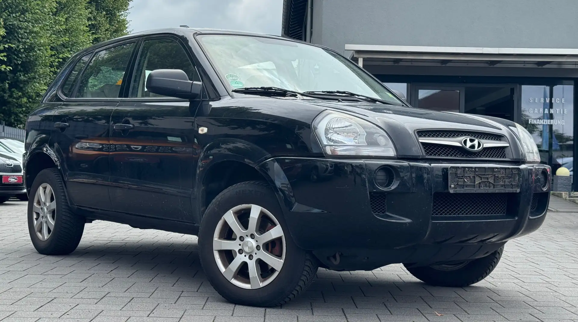 Hyundai TUCSON EXPORT*HÄNDLER*GEWERBLICH*ANHKUPPLUNG*KLIMA* Zwart - 1
