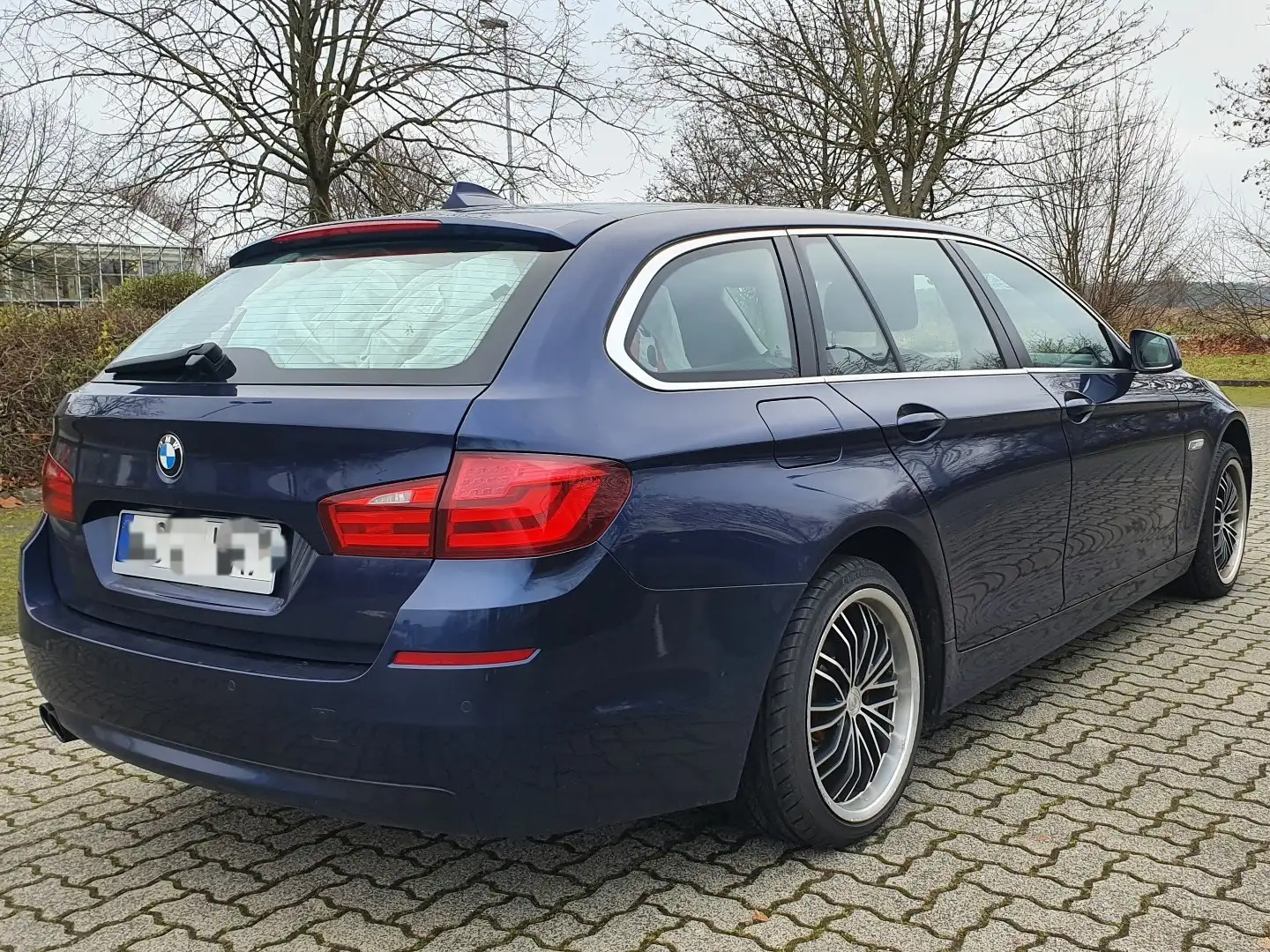 BMW 520 BMW 520d Blau - 2